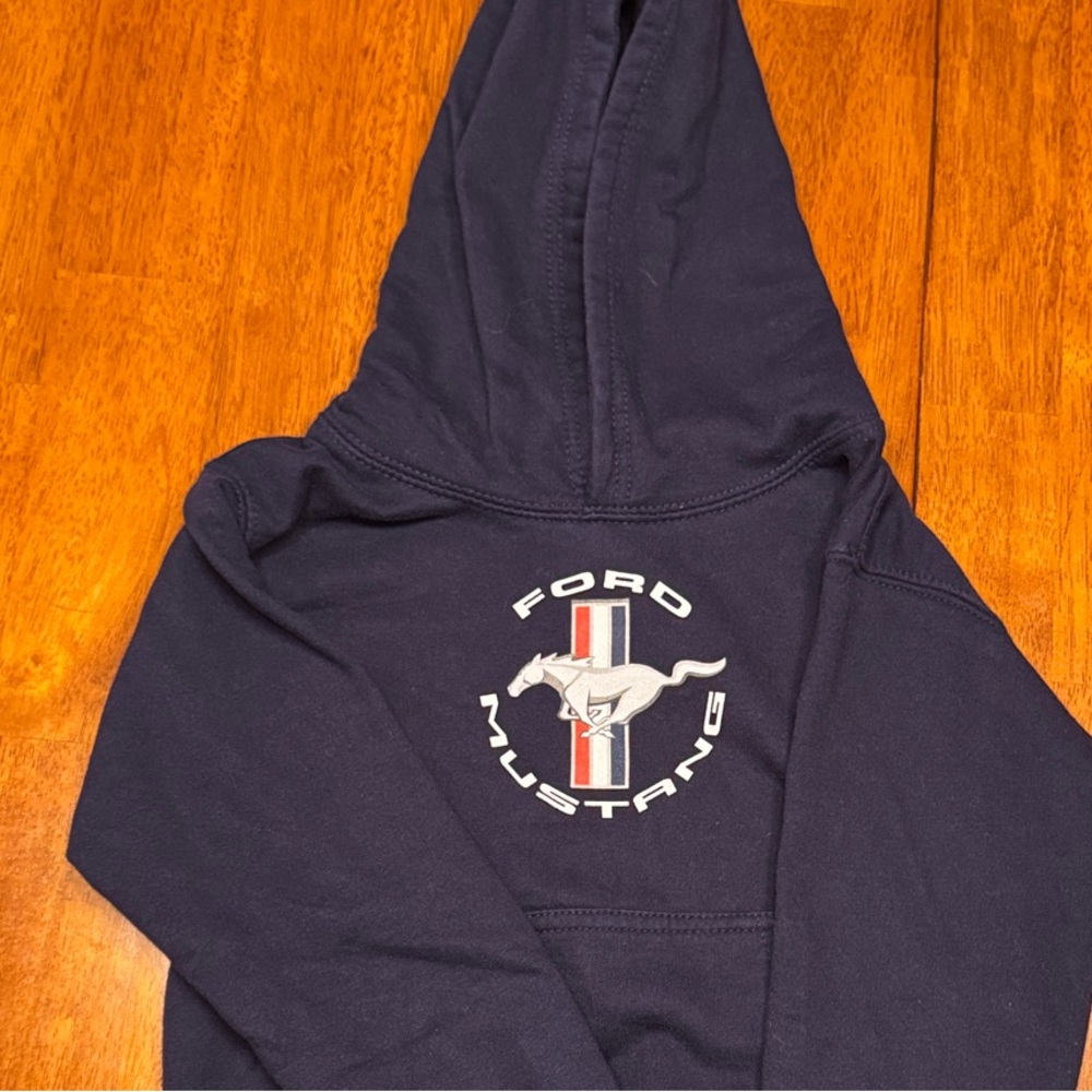 Ford Mustang Dark Blue Hoodie